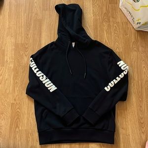 COLLUSION black oversized hoodie